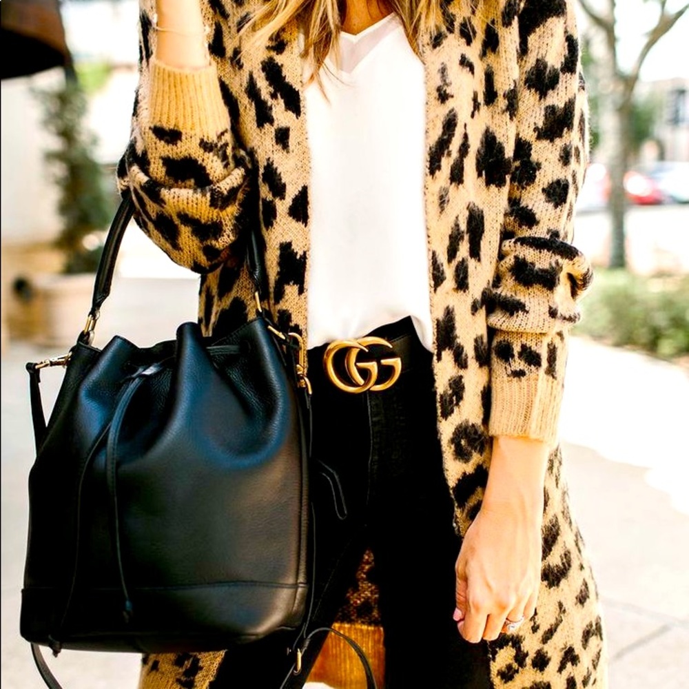 Oliver Animal print Cardigan